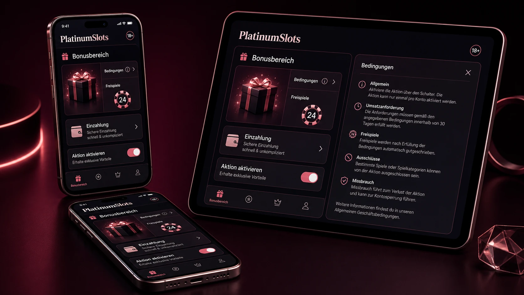 Mobile Nutzung von Bonusangeboten