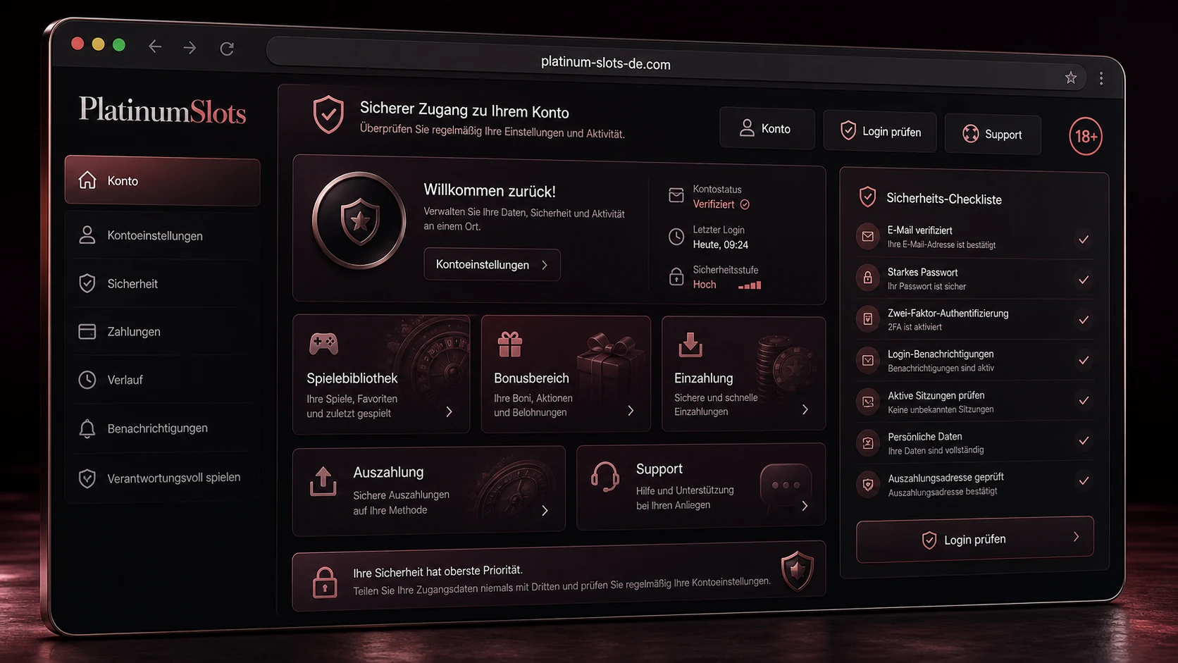 Fazit zum PlatinumSlots Login